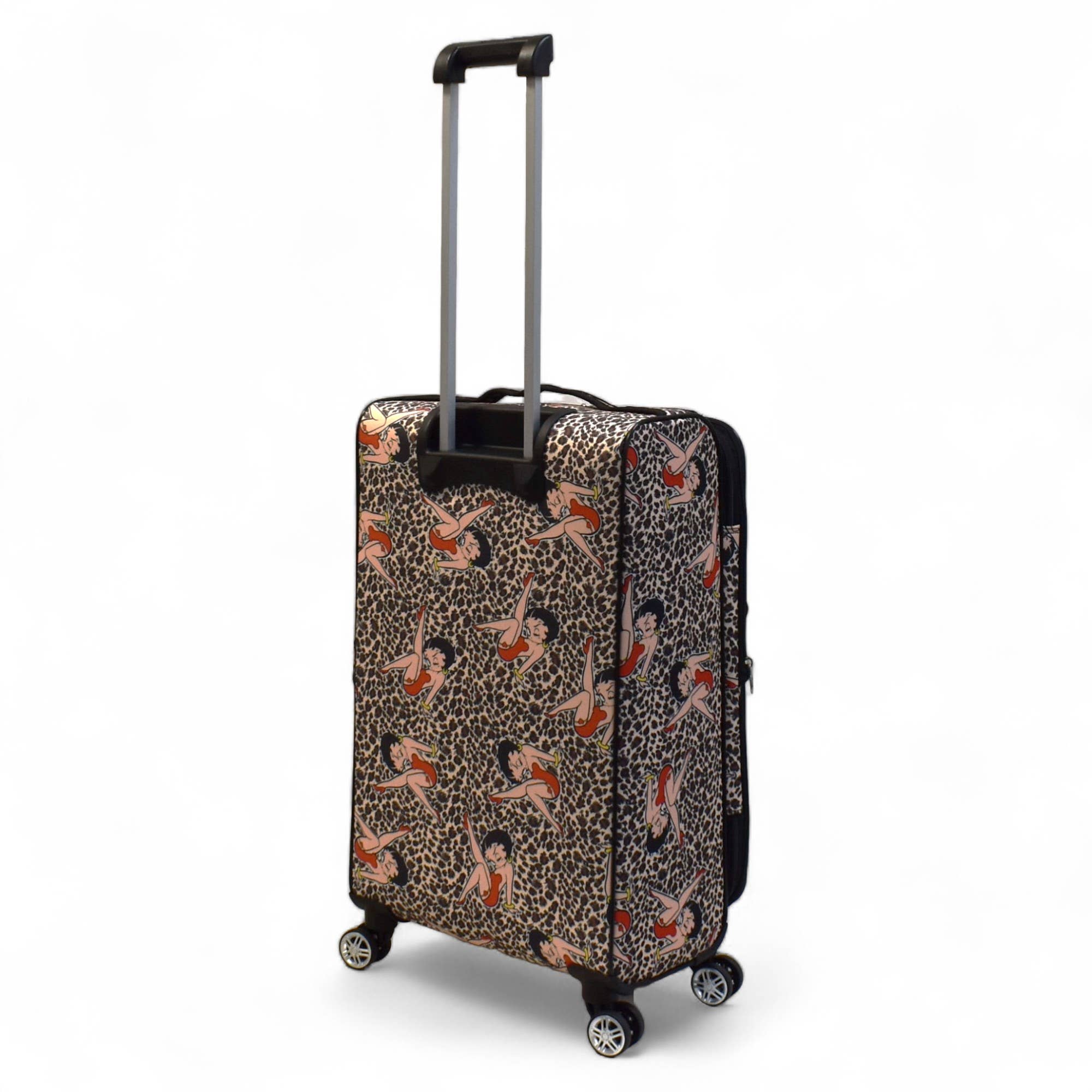 Betty Boop 4-Piece Expandable Spinner Luggage Set